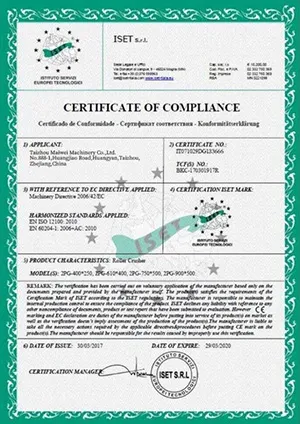 Certification